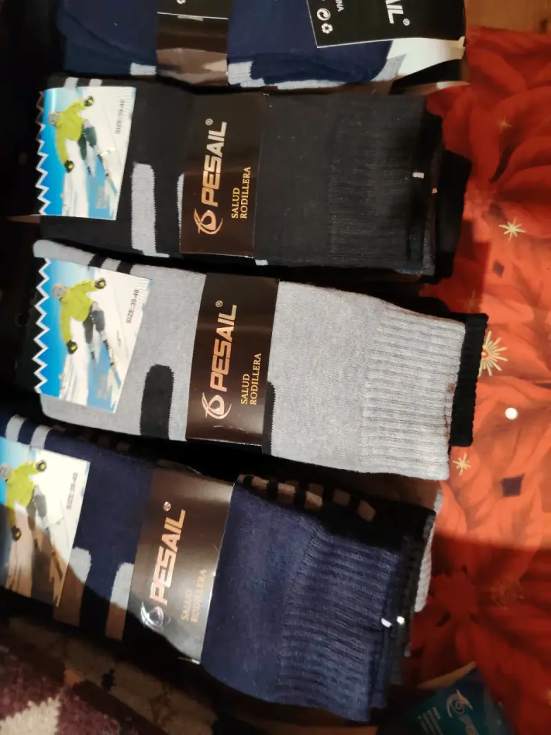Calcetas de mujer y hombre, calzas tipo panty - 4