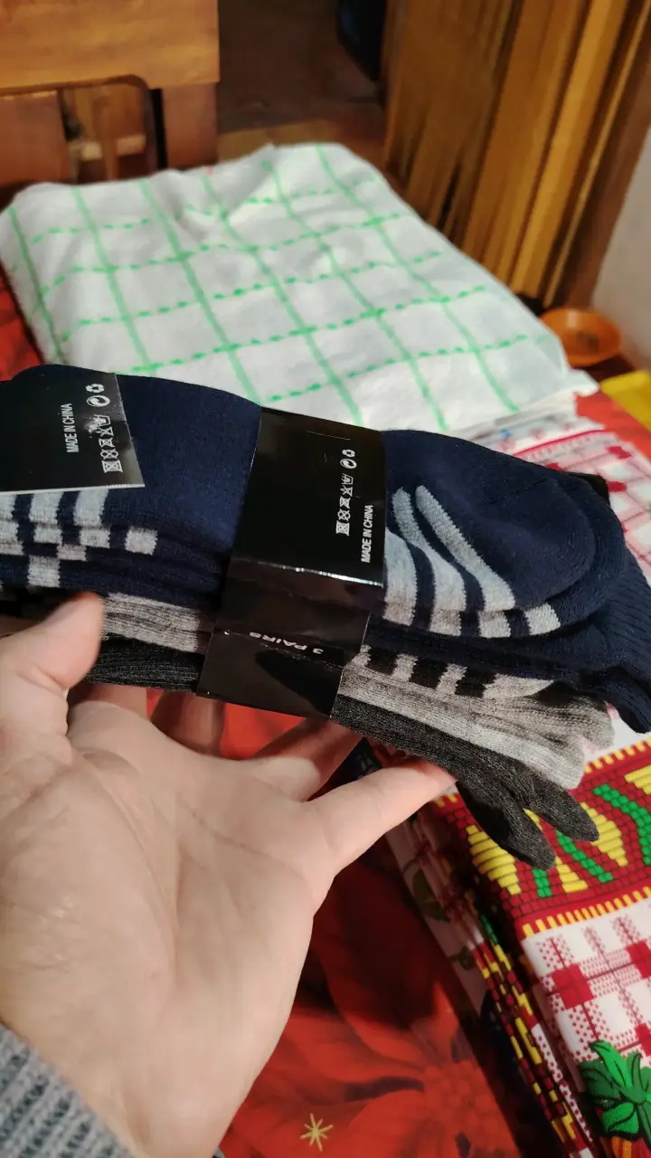 Calcetas de mujer y hombre, calzas tipo panty - 5