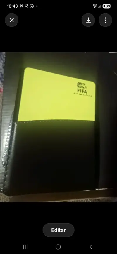 Set de tarjetas de árbitro FIFA - miniatura 3