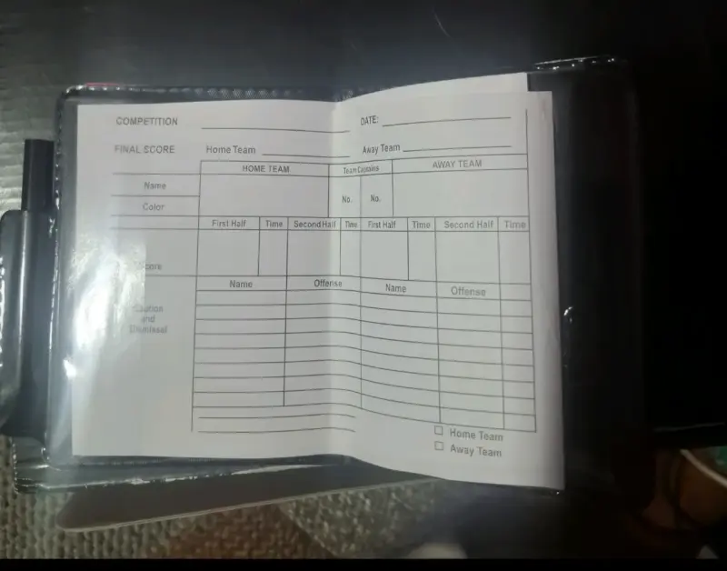 Set de tarjetas de árbitro FIFA - 4