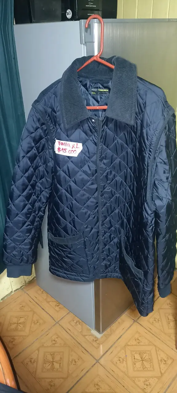 Chaqueta acolchada rosada 2XL - 3