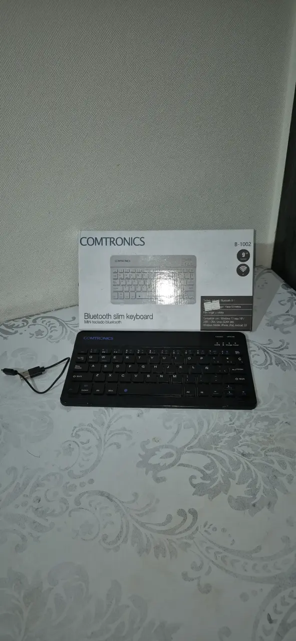 Teclado Bluetooth Comtronics negro - 3