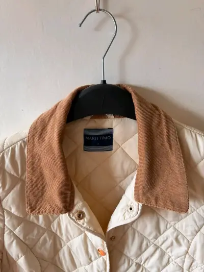 Chaqueta acolchada beige - miniatura 3