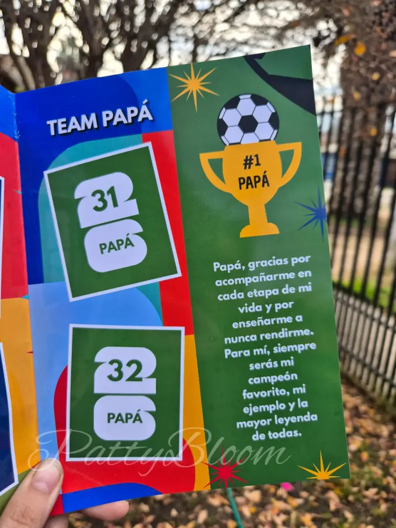 Album para papá del mundial 2026 fisico - 4
