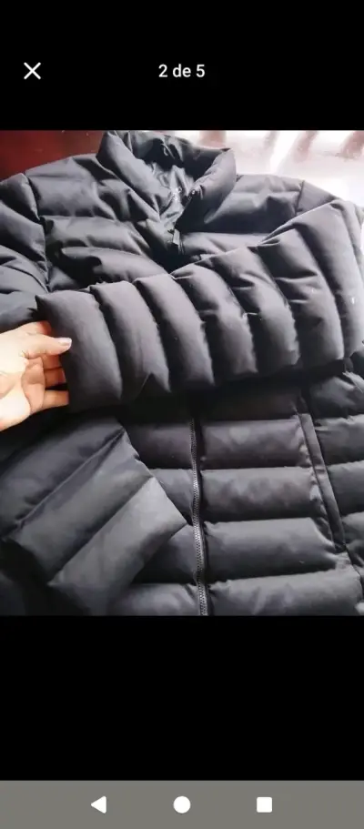 Parka térmica negra Doite - miniatura 2