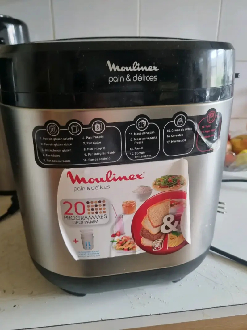 Panificadora Moulinex Pain & Délices