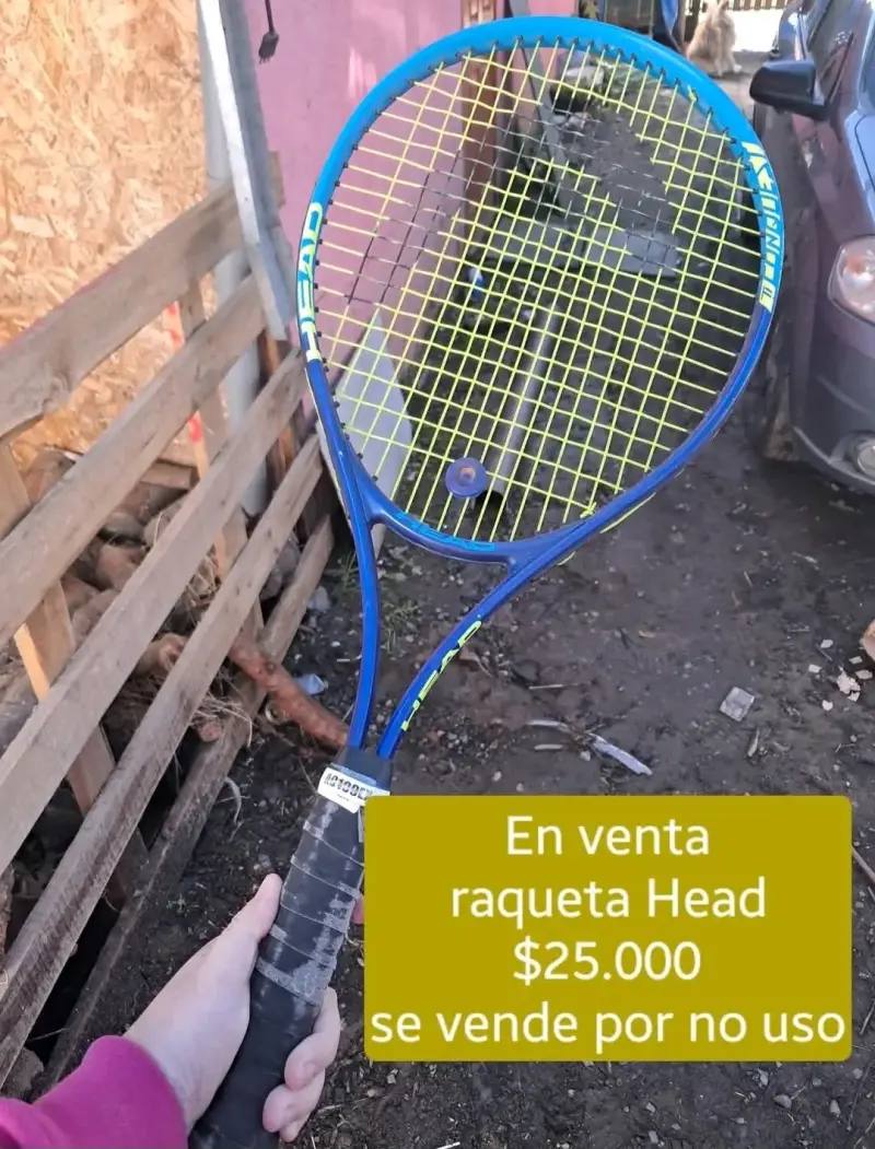 Raqueta de tenis Head azul