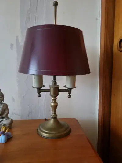 Lámparas de velador y colgante  vintage bronce - miniatura 1