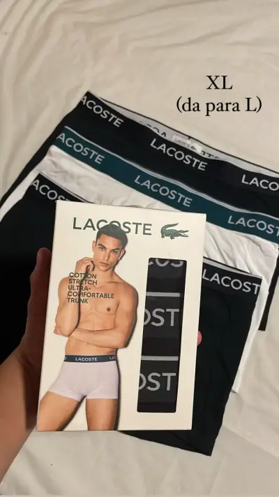 Calzoncillos Lacoste en colores mixtos - miniatura 3