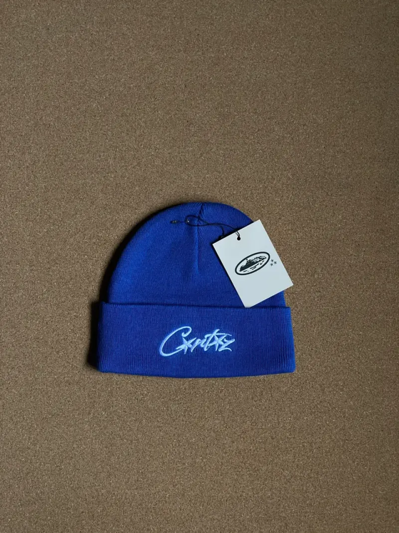 Gorro azul Corteiz
