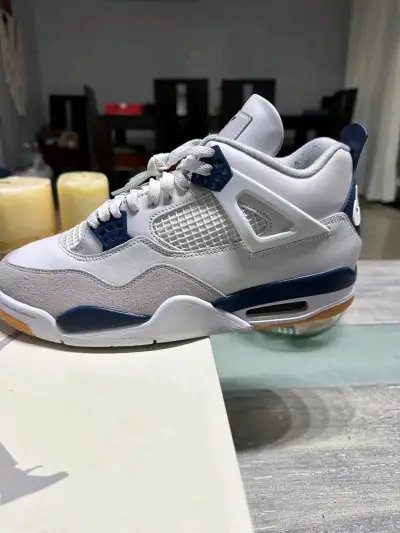 Zapatillas Nike Jordan 4 SB Navy - miniatura 1