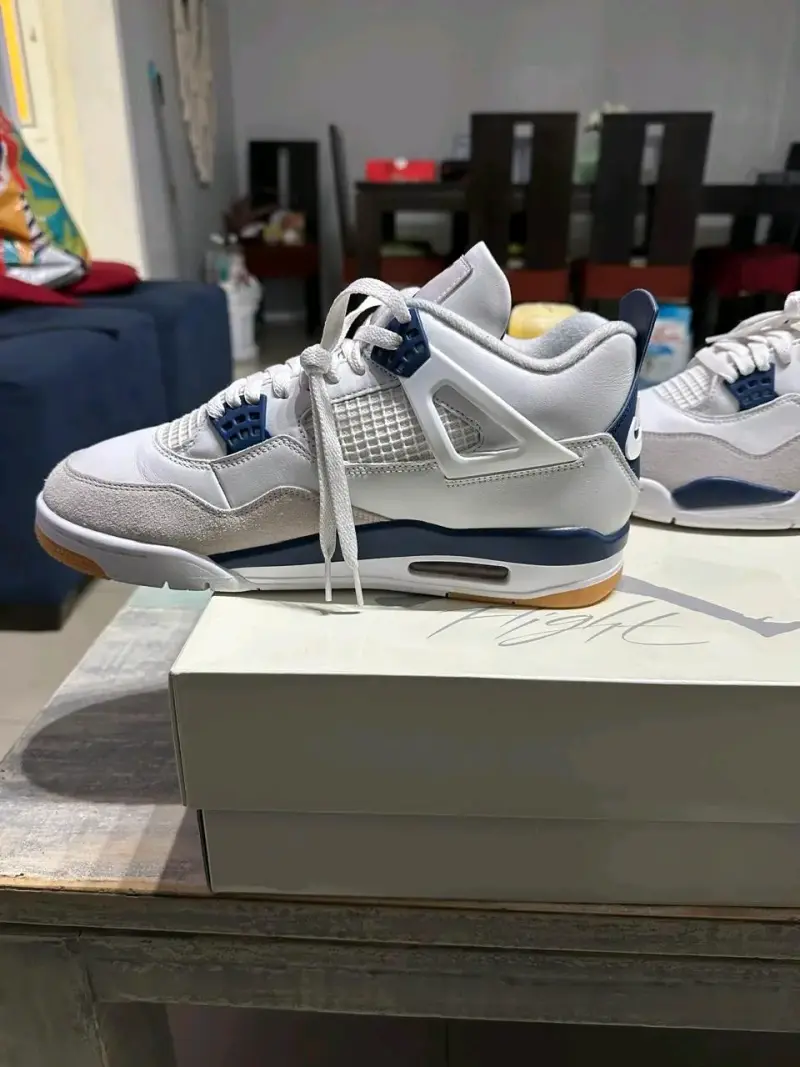 Zapatillas Nike Jordan 4 SB Navy - 2