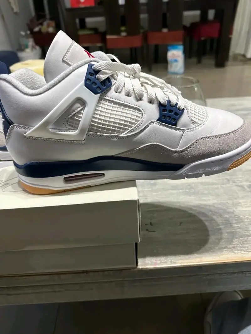 Zapatillas Nike Jordan 4 SB Navy - 4