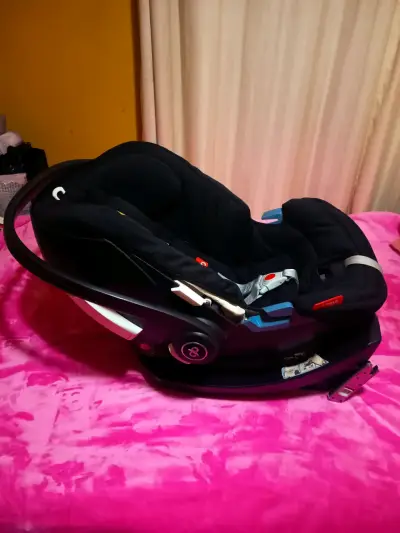 silla nido Cybex Aton 5 en color negro - miniatura 1