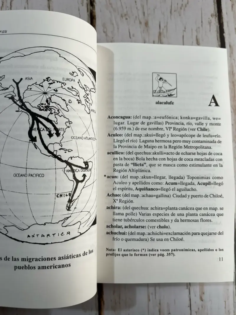 Libro Voces Indígenas Chile de uso común en Chile - 5