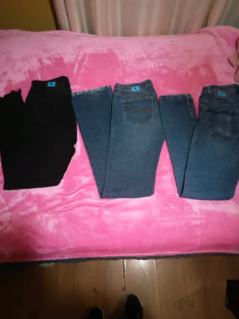 Jeans azules talla 34,36 y 38 - 3