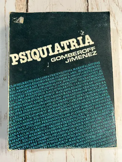 Libro Psiquiatría / Gomberoff Jiménez / 1982 - miniatura 1