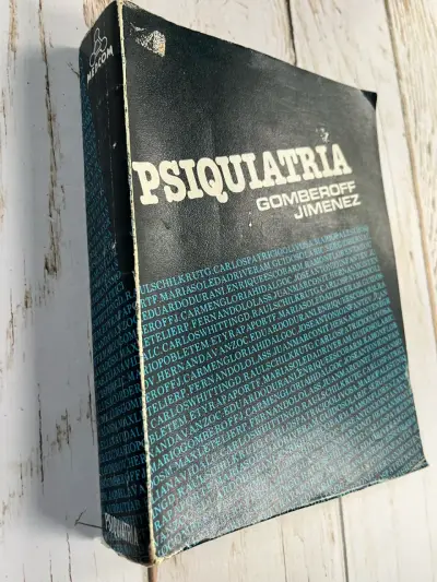 Libro Psiquiatría / Gomberoff Jiménez / 1982 - miniatura 2