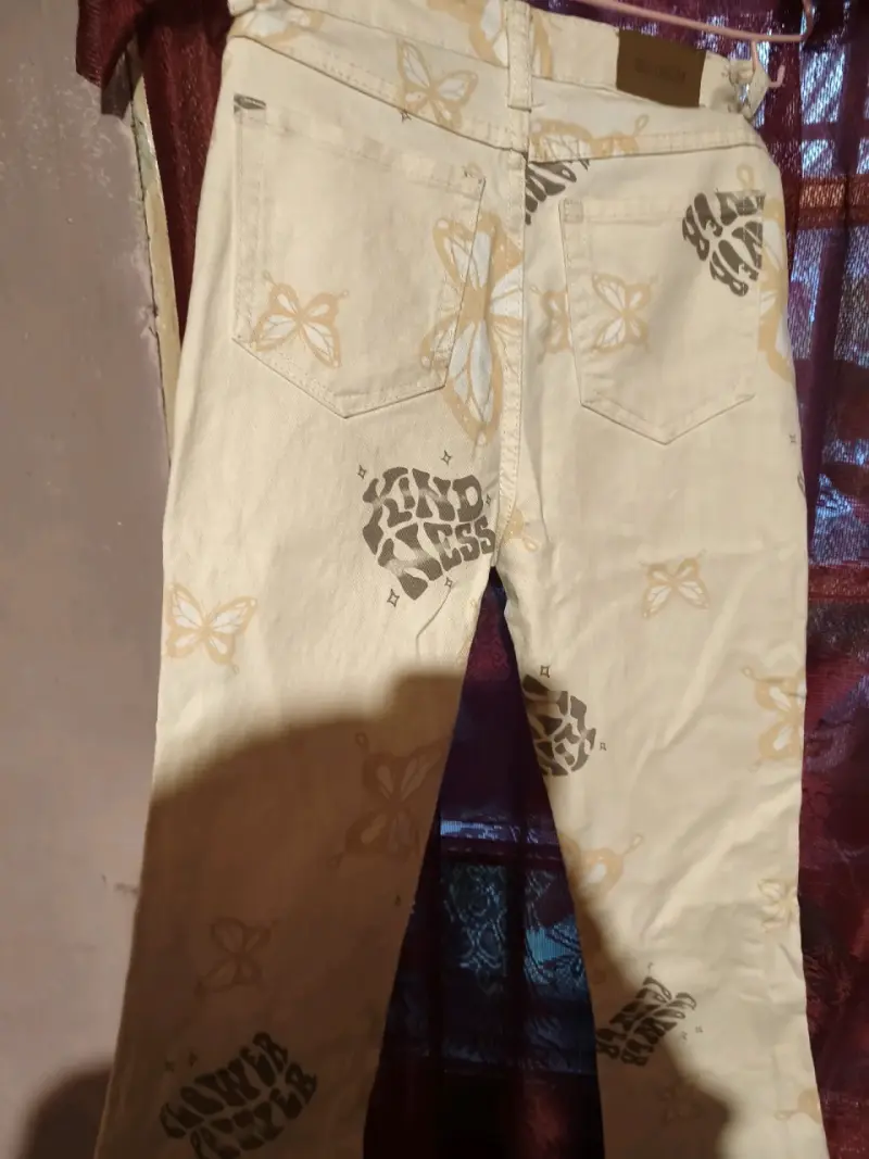 Pantalones con estampado de mariposas - 2