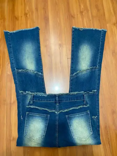 Jeans desgastados azul - miniatura 1