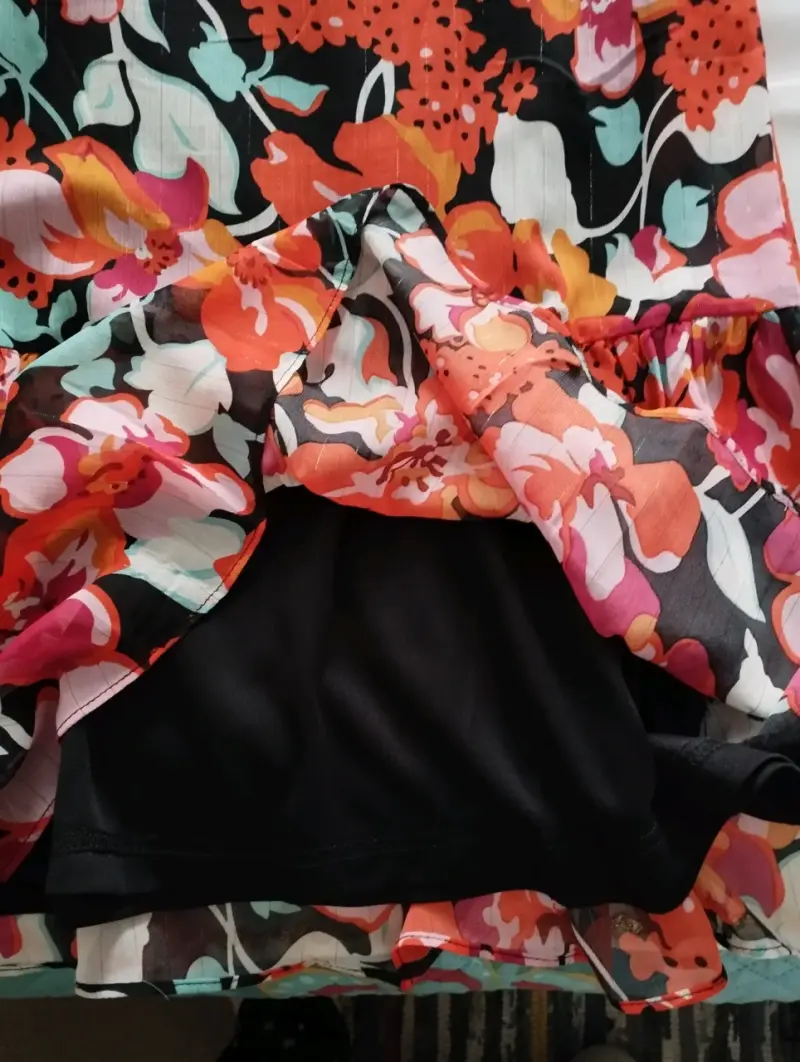 Vestido floral colorido - 3