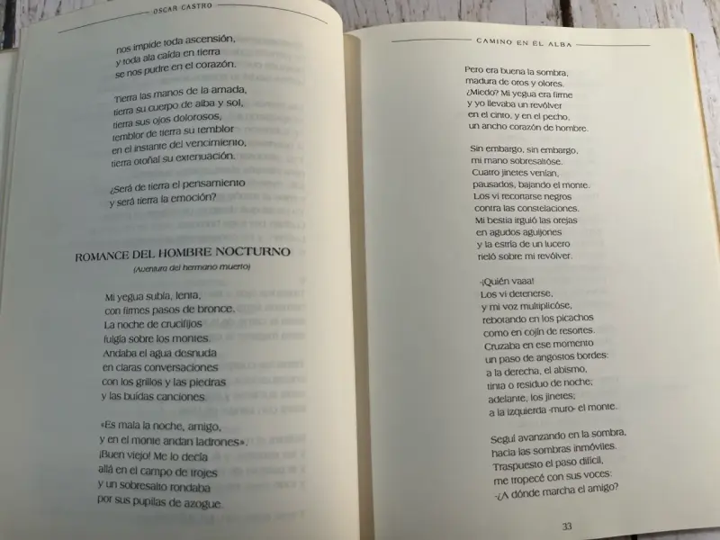 Libro 'Los Mejores Poemas' de Oscar Castro - 6