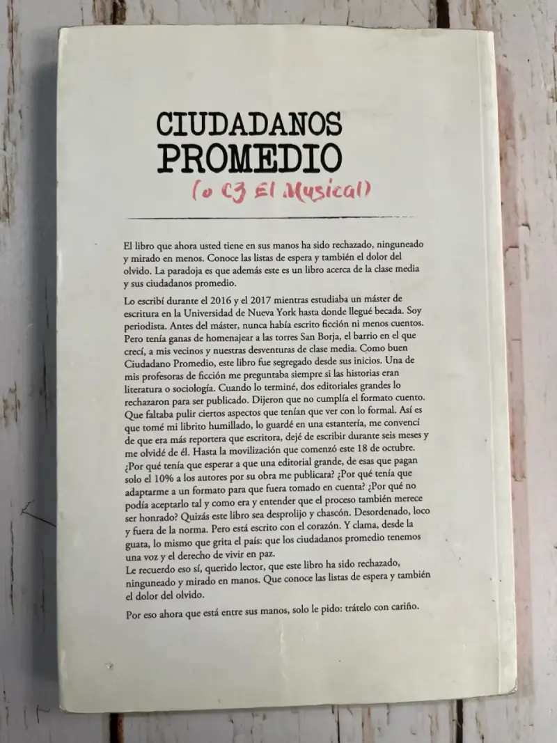 Libro Ciudadanos Promedio - Pepe Valenzuela - 3