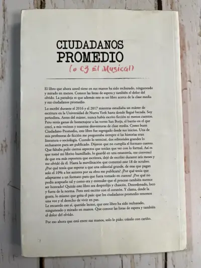 Libro Ciudadanos Promedio - Pepe Valenzuela - miniatura 3