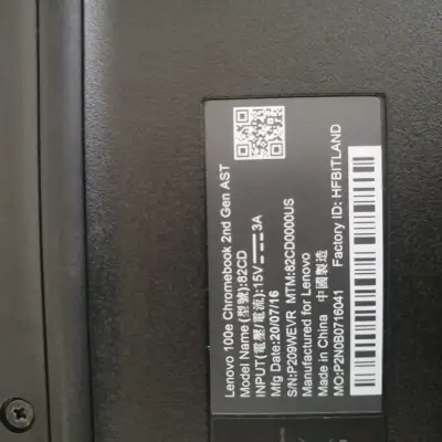 Notebook Chromebook Lenovo AMD A4 - miniatura 4