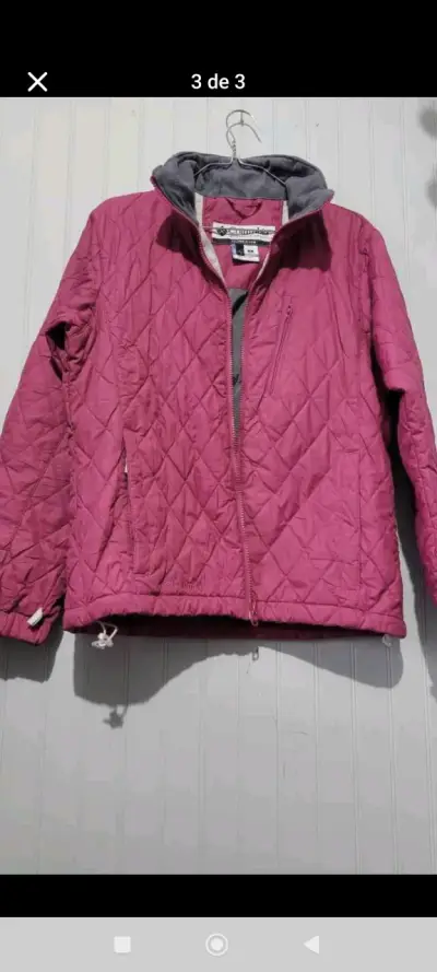 Chaqueta Columbia negra y rosada Talla S - miniatura 3