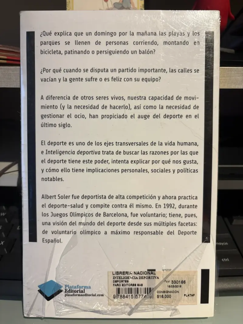 Libro Inteligencia Deportiva Albert Soler - 2