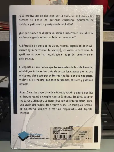 Libro Inteligencia Deportiva Albert Soler - miniatura 2