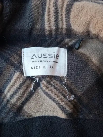 Chaqueta de lana a cuadros - miniatura 2
