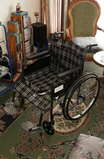 Silla de ruedas estándar plegable - miniatura 1