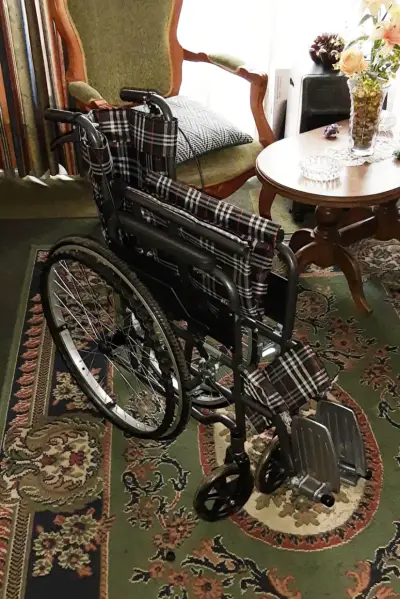 Silla de ruedas estándar plegable - miniatura 2