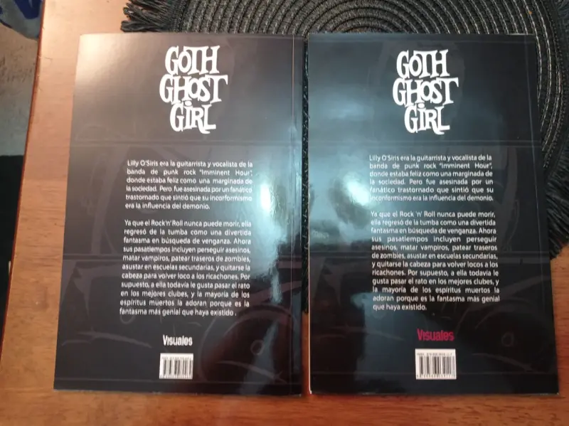 Comics Goth Ghost Girl 1 y 2 - 2