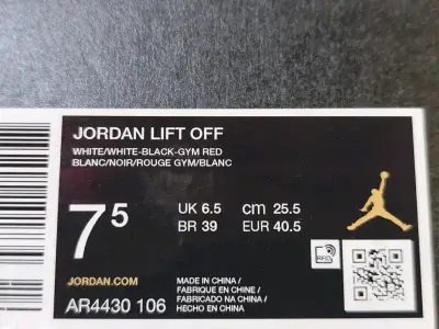 air jordan lift off OG talla 40.5 - miniatura 5