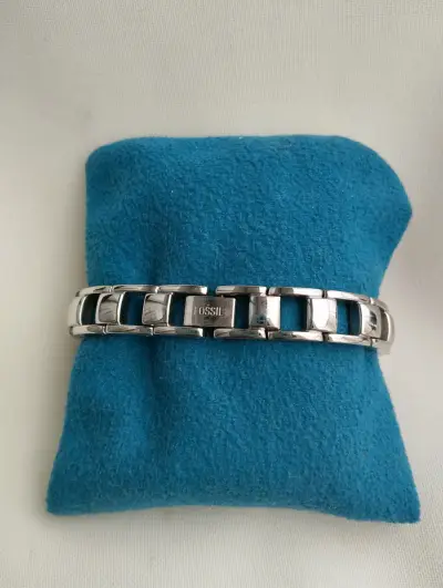 Reloj Fossil metálico azul - miniatura 5