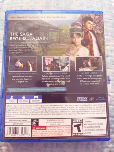 Juego PS4 Shenmue I & II - miniatura 2