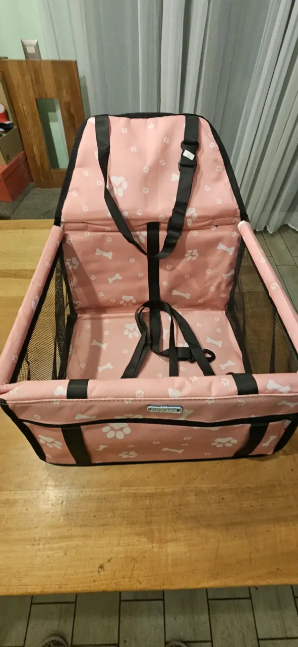 Transportín para mascotas rosado - 3