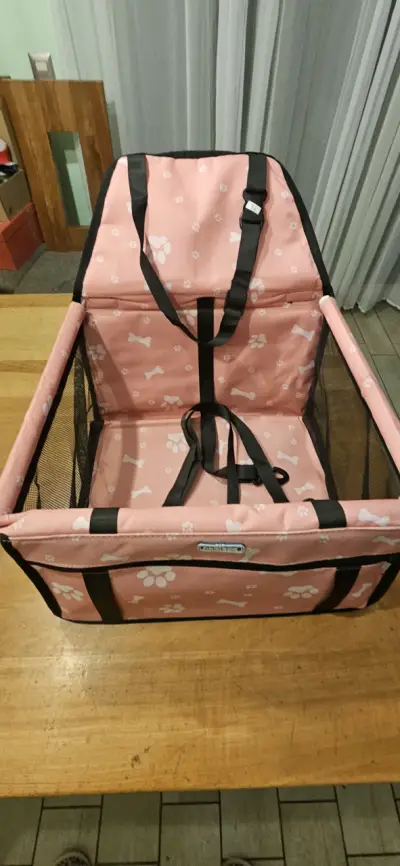 Transportín para mascotas rosado - miniatura 3