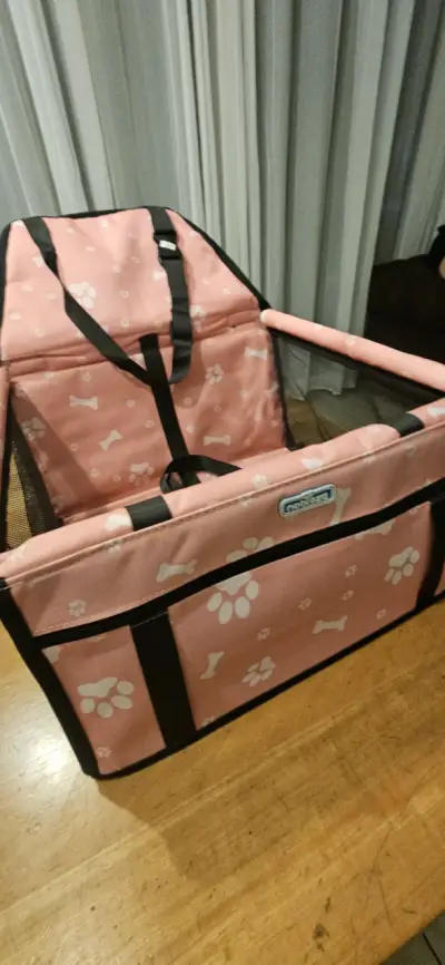 Transportín para mascotas rosado - miniatura 4