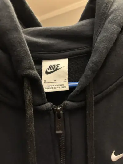 Polerón Nike Air negro con capucha - miniatura 3