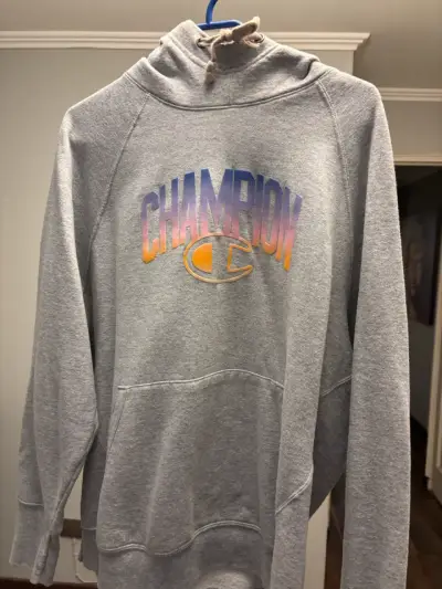 Polerón Champion gris con capucha - miniatura 1