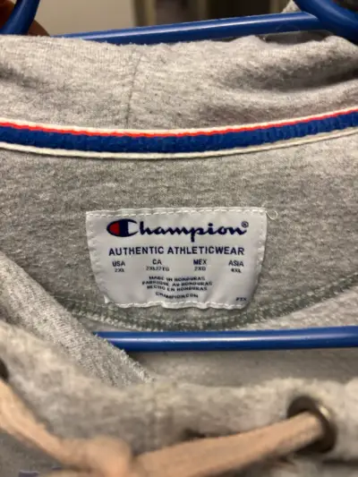Polerón Champion gris con capucha - miniatura 3