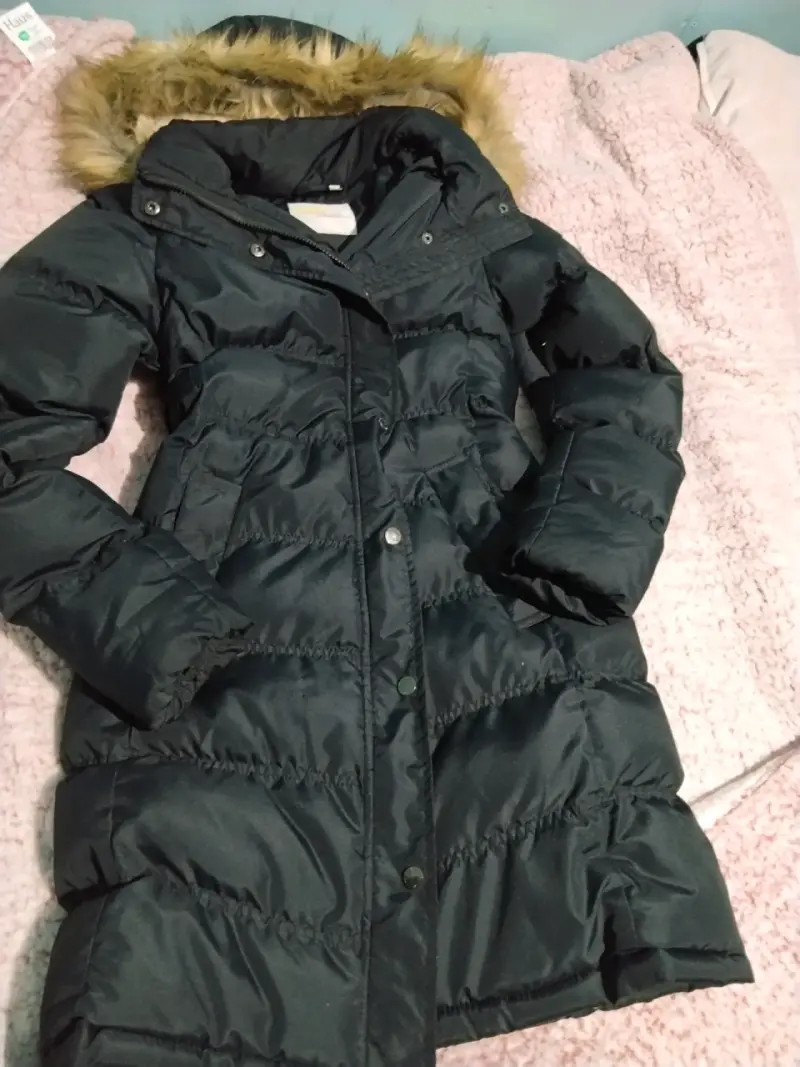 Casaca larga negra talla S/M - 2