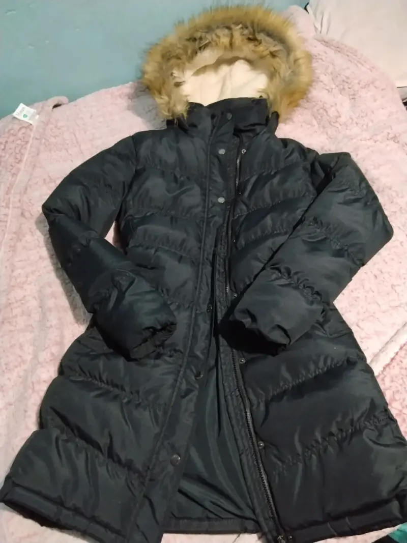 Casaca larga negra talla S/M - 3