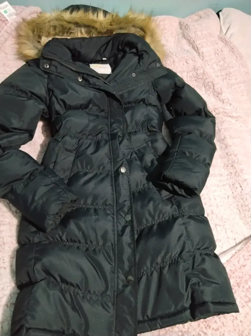 Casaca larga negra talla S/M - 4