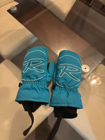 Guantes de nieve azules - miniatura 1