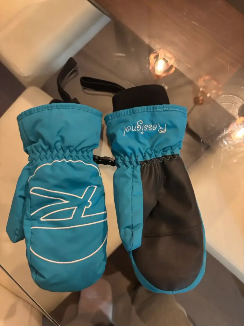 Guantes de nieve azules - 3
